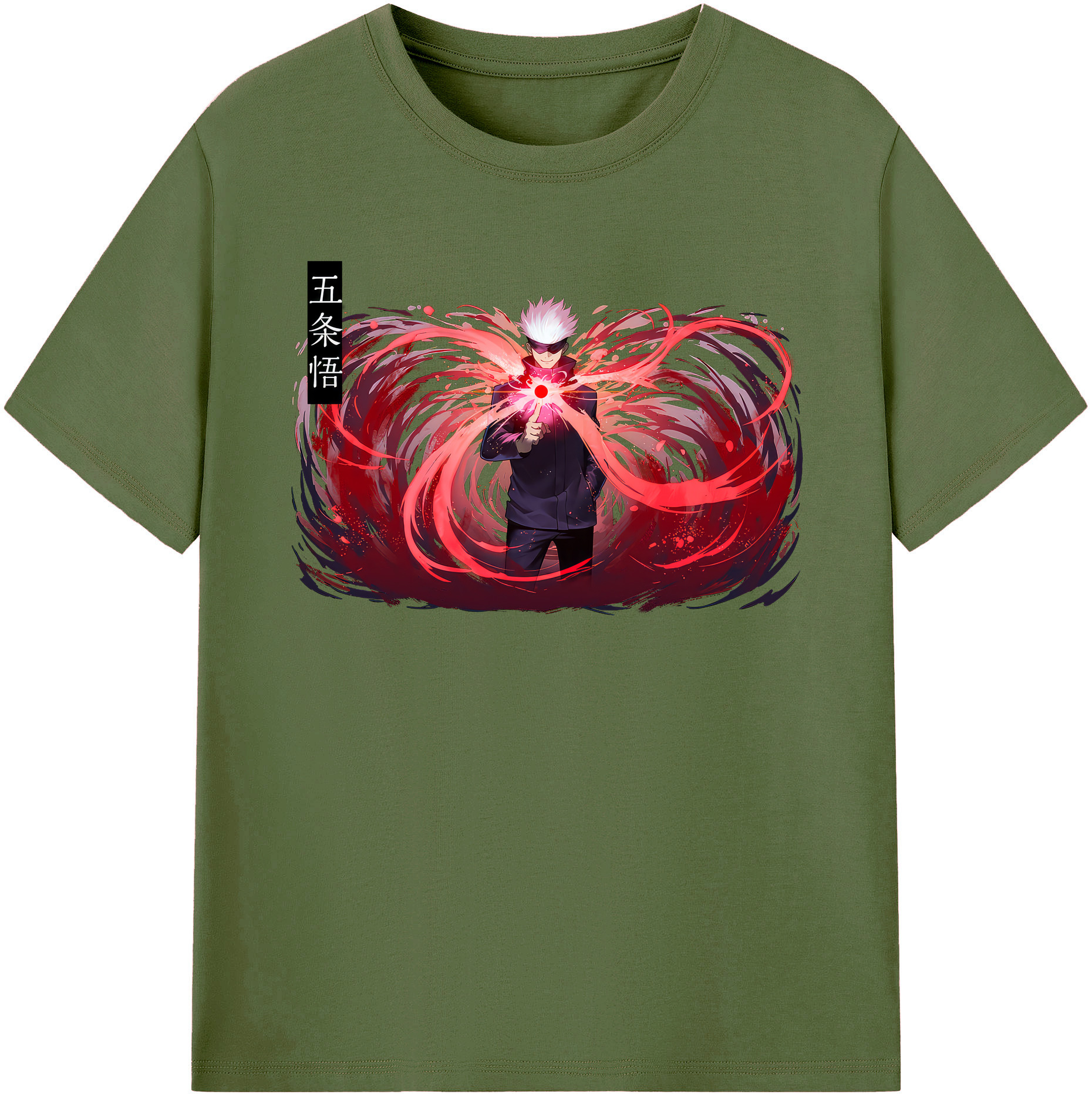 （画像用） 呪術廻戦 Jujutsu Kaisen 綿100％半袖Tシャツ（フロントプリント）